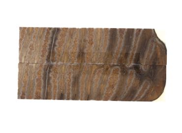Manche de molaire de mammouth stabilisée NATUREL 2